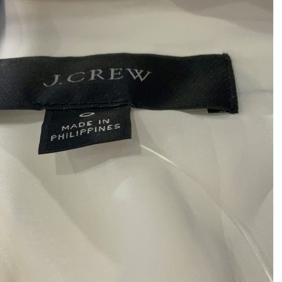 J Crew V Neck Bi Stretch Cotton  Sheath Dress NWT Size 0 - Picture 7 of 8